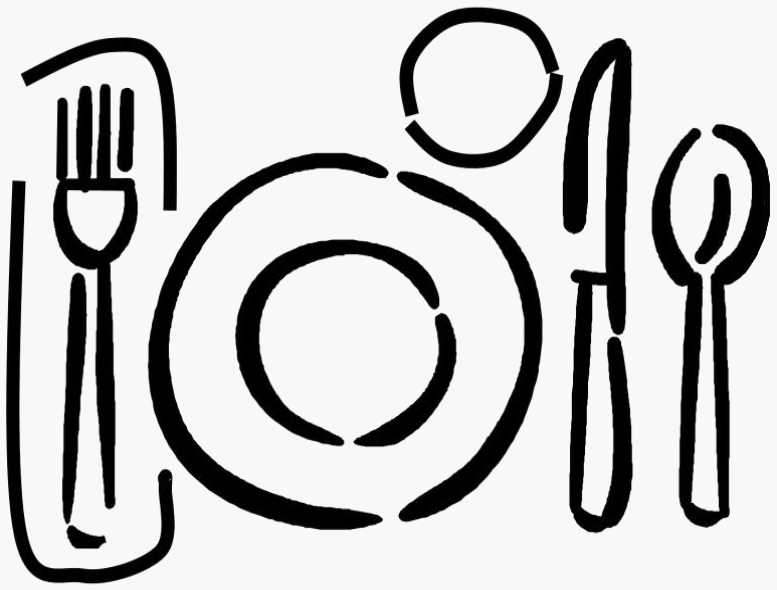 table setting coloring pages - photo #25
